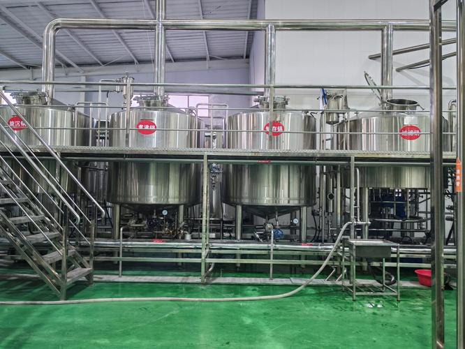 啤酒厂可以年产量5万吨的大型自动化精酿啤酒设备