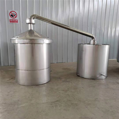 大型酒厂高效酿酒设备 800斤清香型白酒蒸煮工具详解